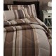 Set Duvet Cover Klack HARVARD LINE COCOA