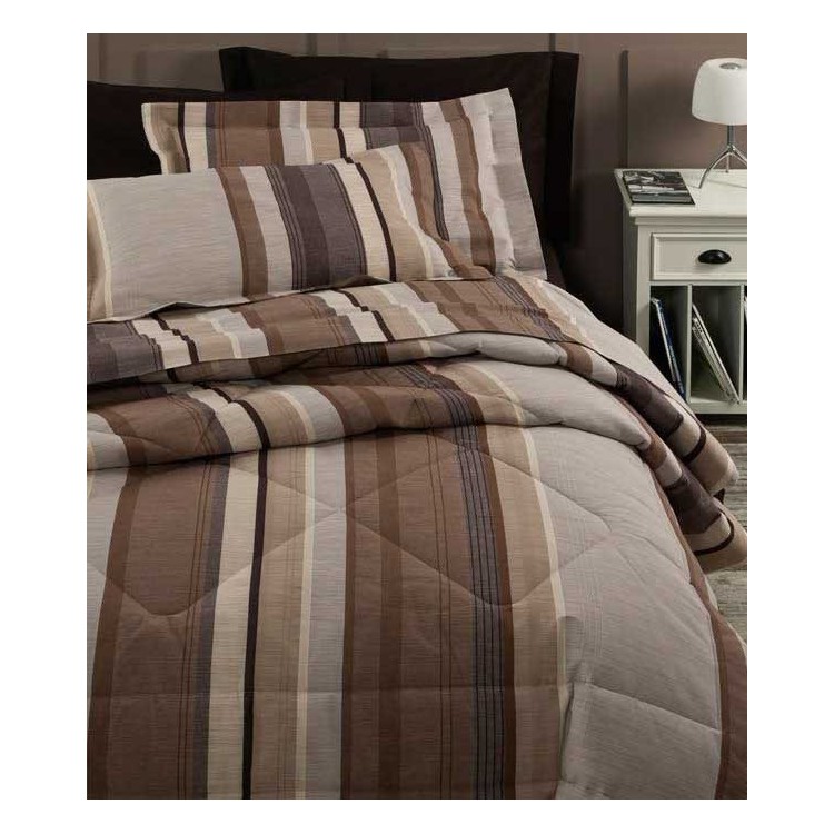 Set Duvet Cover Klack HARVARD LINE COCOA