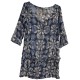 Beachrobe Desigual Minina Marino