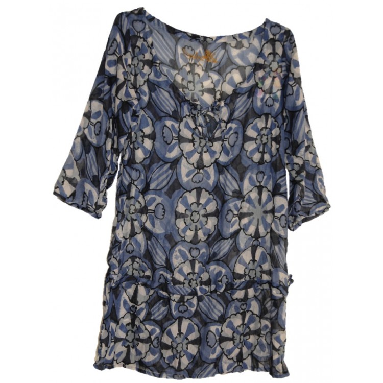 Beachrobe Desigual Minina Marino