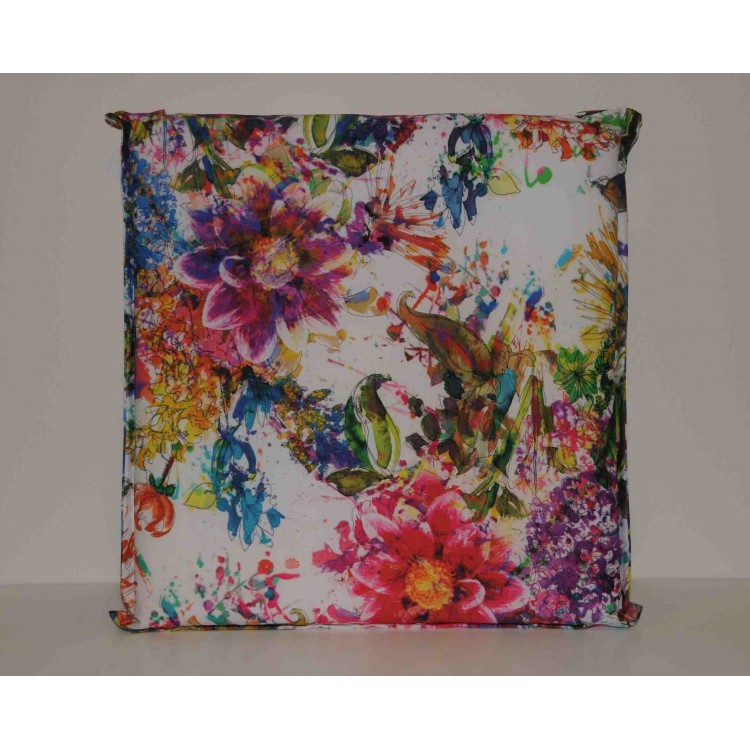 Couple chair cushions Klack FLOWERS